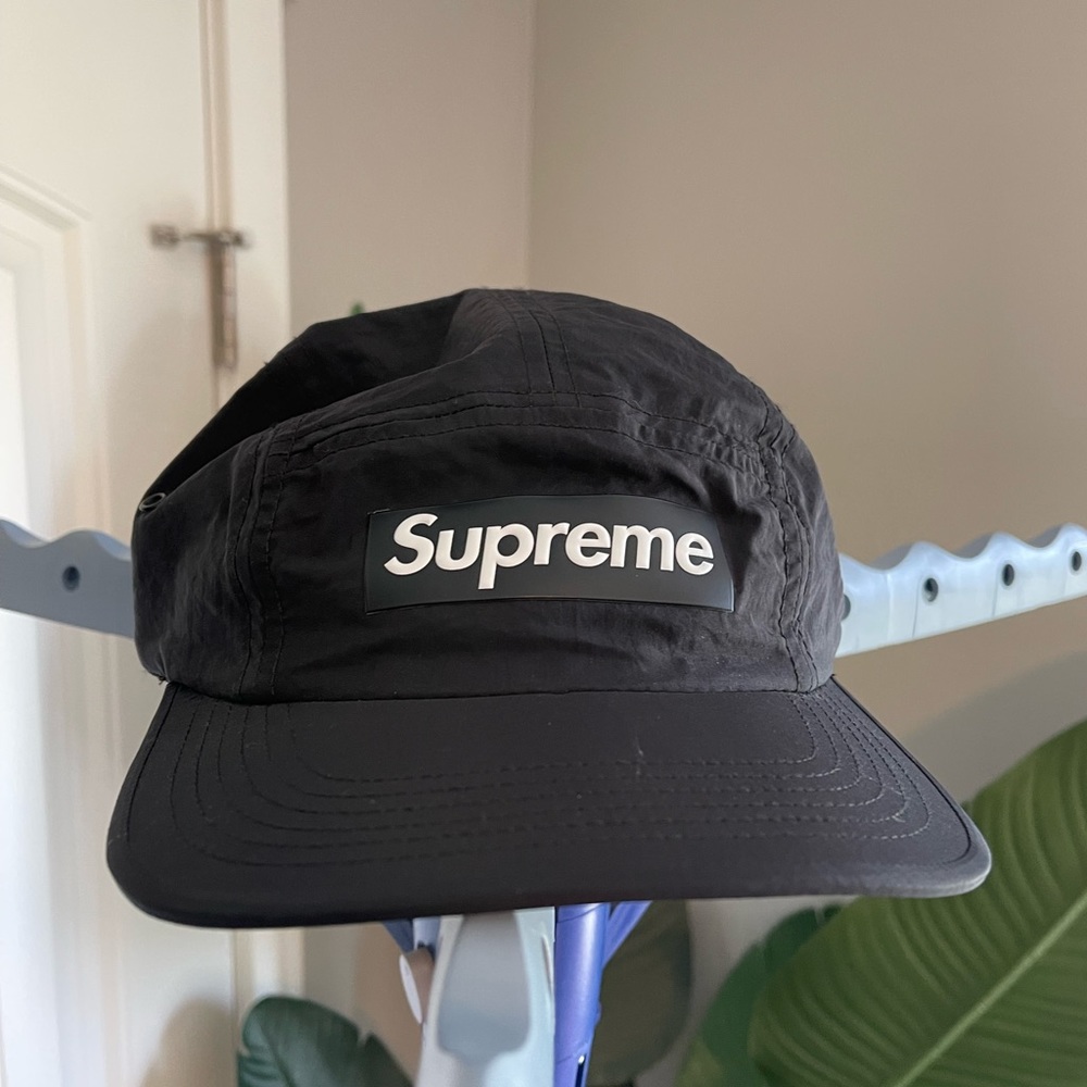 Supreme Raised Logo Camp Cap